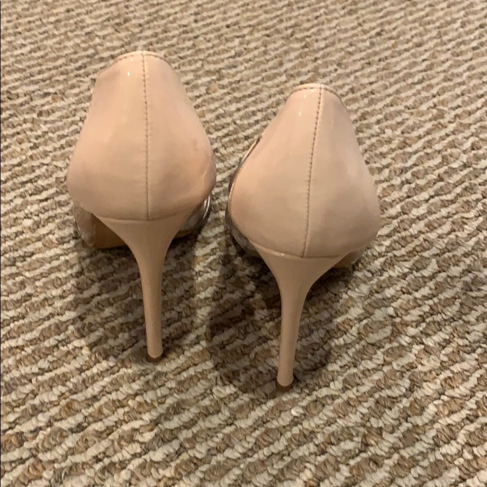 Nude Patent High Heel Stilleto - Picture 4 of 13